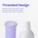 VWELL MaxComfort Tapered Vaginal Rectal Suppository Applicator - Fits All Capsules Tablets & Softgels - 20 Counts | International Shipping - Buy Online on GoSupps.com