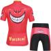 Children's Cycling Jersey Set for Boys & Girls | YFPICO Short Sleeve Bike Jersey & Shorts with Seat Pad - Red (Size 104-110) - Buy Online on GoSupps.com