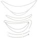 Hair Braid Chain Multi Purpose Hair Accessory Fashion Design for Party for DIY for Daily Life - Buy Online on GoSupps.com
