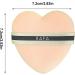 Tuxxjzm Powder Puff - Large Heart Shaped Make up Puff | Velour Powder Puff Soft & Reusable Face Makeup Tools for Loose Mineral Powder Body Powder - Buy Online on GoSupps.com