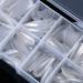 AORAEM Clear Long Stiletto False Nails - 500Pcs Full Cover Artificial Nail Tips in 10 Sizes for Nail Salon - Buy Online on GoSupps.com