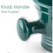 Linkidea Acrylic Shaving Mug with Knob Handle - Deep Size Wet Shaving Cup in Green - Buy Online on GoSupps.com