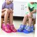 CORHAD 1 Pair Foot Bath Shoes Foot Bathing Shoes Foot Washing Shoes Foot Soak Shoes Foot Soak Bucket Boots Foot Bath Tool Foot Bath Boots Foot Soaking Shoes Foot Soaking Boots 26.3x11cm Rosy - Buy Online on GoSupps.com
