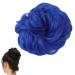 Traziewell Blue Hair Extensions Hairpieces Messy Bun Wavy Hair Scrunchies Curly Hair Donut Chignons Hair Pieces Hair Extension 1337 FH001337 One Size