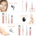 8-Piece Pink Manicure Set for Women - Professional Stainless Steel Nail Clippers and Pedicure Kit - Buy Online on GoSupps.com