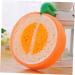 FRCOLOR 12 Pcs Soft Exfoliating Sponge Loofahs - Bath Pouf Scrubber for Cleaning & Shower - Earth Tones Fruit Shaped Sponges for Kids - Buy Online on GoSupps.com
