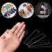 Noblife 200 Pcs Nail Art Tips Display Stand - Acrylic False Nail Holder & Accessories for Salons | Color Card Exercise Tool - Buy Online on GoSupps.com