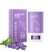 Lavender Face Sunscreen Stick Waterproof Sunblock Stick SPF 50+ Suncream Factor 50 for Face PA+++ Refreshing Sun Cream Spf 50 Strong UVA + UVB Protetion Moisturizing & Non Greasy
