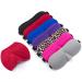 ywbtuechars 3D Eye Mask - Portable Breathable Travel Blindfold Eyeshade Sleeping Aid - Black - Buy Online on GoSupps.com