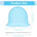 Highlighting Cap Silicone Hair Highlighting Cap with Hook Punched Hole Highlight Hair Cap Professional Hair Dye Cap Hairdressing Dyeing Staining Tools for Women Men - Buy Online on GoSupps.com