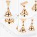 POPETPOP Nail Holders 1 Set Nail Art Base Extended Section Acrylic Nail Mud Nail Painting Stand 19.5x2cm Golden - Buy Online on GoSupps.com