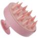 ZMCLG scalp massage brush wet & dry shampoo hair brush for peeling and head massage head massage brush pink