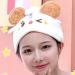 Animal Hair Hat Towel Hijab Hair Bonnet Shower Caps Washcloths Dry Hair Turban Cap Fast Dry Hair Turban Turbans for Women Coral Fleece Turban Hat Japanese-Style White - Buy Online on GoSupps.com