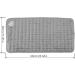 Electric Heating Blanket 60x30 cm - Underbed Heater Thermal Cushion for Cramps Pain Relief & Comfort - 6 Heat Settings EU Connector - Buy Online on GoSupps.com