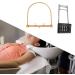 Esquirla Shampoo Basin Equipment Water Circulation Frame Flexble Use Metal Hair Salon Hair Washing Shampoo Bed Accessories for Salon - Buy Online on GoSupps.com