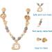 Bogoro Pink Wooden Baby Stroller Chain Toys | Perfect Gifts for Newborns & Toddlers - Buy Online on GoSupps.com