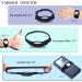 Buy Airtag Bracelet for Children - 2-Pack Adjustable GPS Wristband Compatible with Apple Finder - Durable Silicone Case in Black/Blue - Buy Online on GoSupps.com