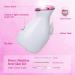 Facial Steamer SPA Sauna Face Humidifier Wolady Home Sauna Steamer Nano Ionic Warm Mist Humidifier Steamer with Stainless Steel Skin Kit for Pores Cleanse Clear Blackheads Acne Skin Cares (Middle) Pink - Buy Online on GoSupps.com