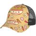 OPSREY Delicious Sweet Ramen Printed Adjustable Mesh Baseball Cap Neutral Sports Cap Delicious Sweet Ramen 5-7 - Buy Online on GoSupps.com