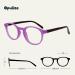 Opulize Zen Reading Glasses 3 Pack - Small Round Frame Scratch-Resistant Spring Hinges +1.00 Dioptries for Men & Women - Pink Purple & Turquoise - Buy Online on GoSupps.com