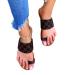 Summer Stylish Womens Beach Sandals Casual Comfy Orthopedic Bunion Corrector Slippers Lightweight Soft Hallux Valgus Flip Flops for Womens for Plantar Fasciitis 5.5 Brown