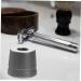 Angoily Universal Razor Rack & Shaving Brush Holder - Premium Aluminum Double Shaver Stand for Men - Ideal for Home & Shower - Buy Online on GoSupps.com