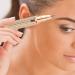Facial hair remover hair removal device Eyebrow Shavers Efficient and Safe Electric TrimmersPortable and Practical Eyebrow Trimmer for Women Makeup and Facial Hair Gold - Buy Online on GoSupps.com