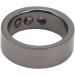 Jeanoko Smart Ring Fitness Monitor | Lightweight Activity Tracker & Body Temperature Heart Rate Monitor for Men - Stainless Steel - Buy Online on GoSupps.com