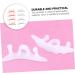 Nail Tools Set: Snail Splitter, Hammer Straightener, White Foot Protectors for Bunion Pads. Valgus Bunion Spacers, Pedicure Tool for Reliable Foot Care - Buy Online on GoSupps.com