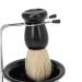 3pcs Professional Beard Shaving Brush Set - Manual Shaving Brush Bowl & Stand Kit for a Perfect Shave | International Shipping - Buy Online on GoSupps.com
