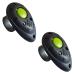 Asco 2x Premium clicker finger clicker for clicker training dog cats horses professional clicker dog training clicker black ac01f 2 pieces