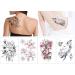 Full Arm Temporary Tattoo Sticker Set - 12 Sheets for Men and Women - Buy Online on GoSupps.com
