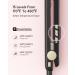 Wavytalk 100% Pure Titanium Hair Straightener | Dual Voltage 1 Inch Flat Iron | Silky Hair Instantly | 170 -450 | Matt Black - Buy Online on GoSupps.com