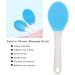 Qkiss Electric Silicone Body Brush - Long Handle Shower Wash Massager (Blue) - Best for Exfoliation & Relaxation | International Shipping - Buy Online on GoSupps.com