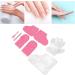 doublures de pieds et de mains en cire flanelle rose paraffine garde au chaud gants jetables mitaines de cire ensemble de pieds - Buy Online on GoSupps.com