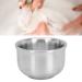 Tmishion men's shaving bowl stainless steel soap stainless steel shaving soap shells of professional portable home hairdressing salon shaving foam cup cup of razor cup razor shell for men