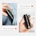 BOTIZR TSA-Approved Mini Hand Sanitizer Holder Keychain - Refillable Spray Bottle, Leak Proof, Black Leather - Buy Online on GoSupps.com