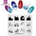 KADS Ocean Nail Stamping Plate - DIY Manicure Stencil Tool (NA011) - Buy Online on GoSupps.com
