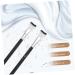 FOMIYES 3pcs Fish Tail Brush Contour Brush Women Makeup Brushes Nose Shadow Brush Makeup Tool Aluminum Tube - Buy Online on GoSupps.com