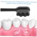 JECOMPRIS Soft Travel Toothbrush Set - 4 Light Weight Brushes for Adults Pregnant Women - Durable & Gentle Cleaning - Ideal for Home & Travel - Buy Online on GoSupps.com
