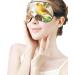LynaRei Lovely Canaries Robin Bird Sleep Mask | Autumn Leaves Blindfold for Full Night's Sleep | Elastic Blackout Eye Mask Cover for Travel and Nap | Style-2 - Buy Online on GoSupps.com