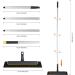 Yocada 51-inch Floor Squeegee Broom for Shower, Bathroom, Kitchen - Anti-Static Household Cleaning Tool with Adjustable Handle - Buy Online on GoSupps.com