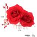 FRCOLOR Wedding Rose Flower Hair Comb Bridal Floral Hair Headpiece rose Bridal Rose hair comb s for women Silk Rose comb flower headband hair barrettes for women bride flower hairpin - Buy Online on GoSupps.com