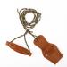 LWANO Archery Recurve Bow Stringer Tool for Recurve Bow and Longbow Accessories(Nylon Rope & Leather) Brown