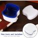 4-Piece Denture Container Set - Bite Warehouse Storage Box with Hanging Net - Ideal for Prosthesis Teeth Care - Buy Online on GoSupps.com