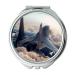 YENDOSTEEN aircraft Mirror makeup mirror a fighter's chance pocket mirror portable mirror
