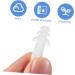 Minkissy 40pcs Ear Plugs - Noise Cancelling Earbuds for Sleep & Swimming | White Silicone Sound Blocking Earplugs (1 Count - Buy Online on GoSupps.com