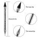 Rhinestone Picker Tool with 2 Wax Tips - Nail Art Dotting Tool for DIY Designs | Best Rhinestones Applicator Kit (Black - Buy Online on GoSupps.com