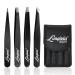 Longivia tweezers plucking eyebrows 4 tweezers high -quality stainless steel eyebrow tweezers test winner eyebrow spokes and fine tweerszers also splinters pincette twin set set