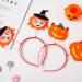 hgnxa Halloween Witch Headband Day of The Dead Nonwoven Hairband Material Kits Headpieces for All Age Festival Hair Decors Angry Pumpkin Hair - Buy Online on GoSupps.com